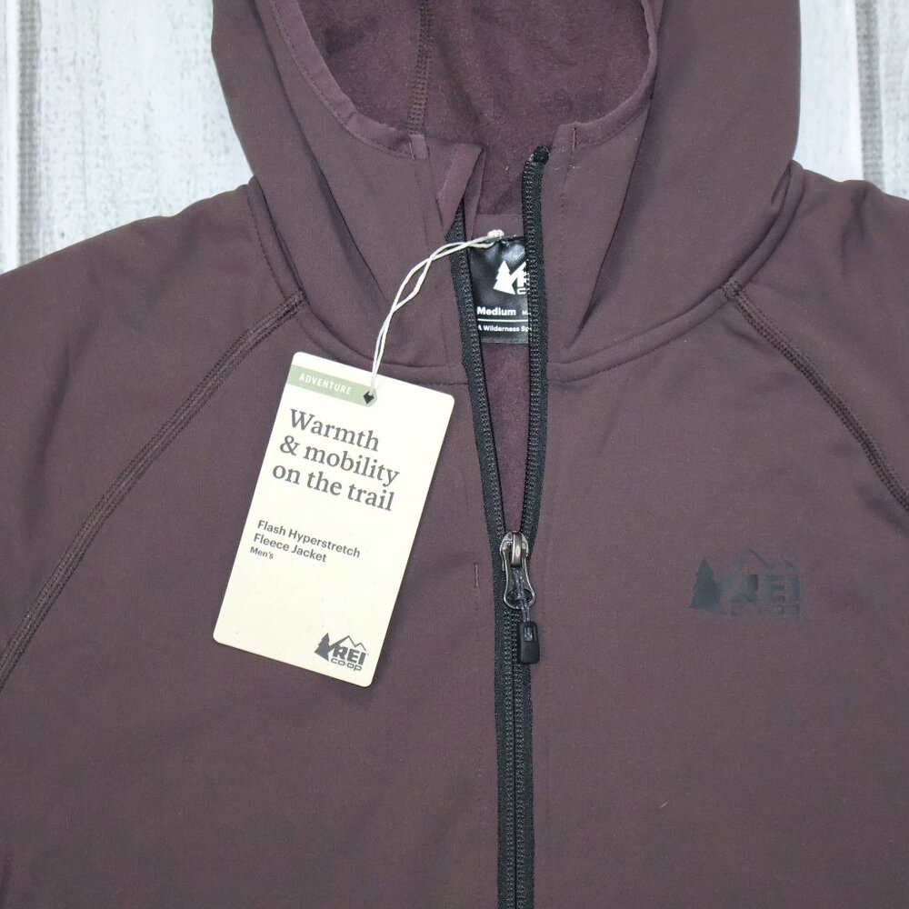 NEW REI Co-op Flash Hyperstretch Fleece Jacket - Men's - Picture 4 of 6